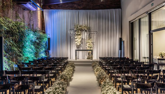 modern wedding venue in Salt