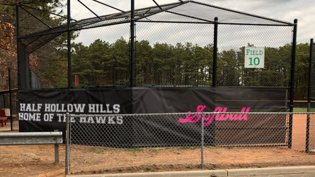 Baseball Backstop Windscreen