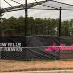 Baseball Backstop Windscreen