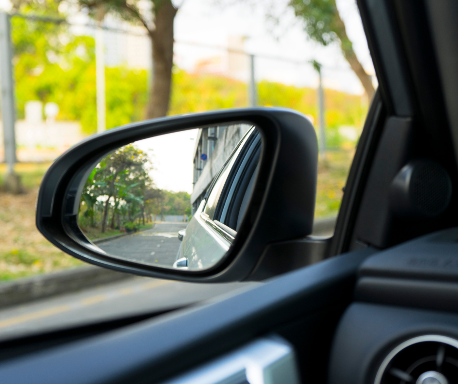 Honda Civic driver-side mirror