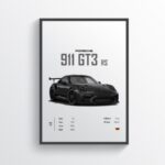 Porsche 911 GT3 RS poster