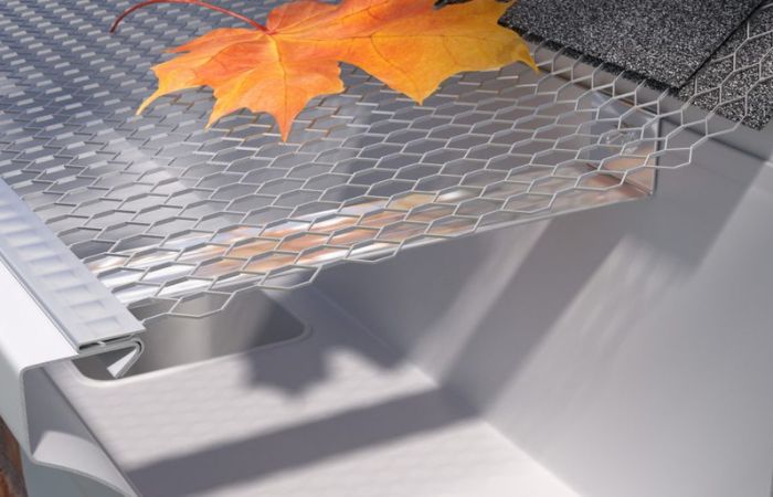 leaf screen for gutters